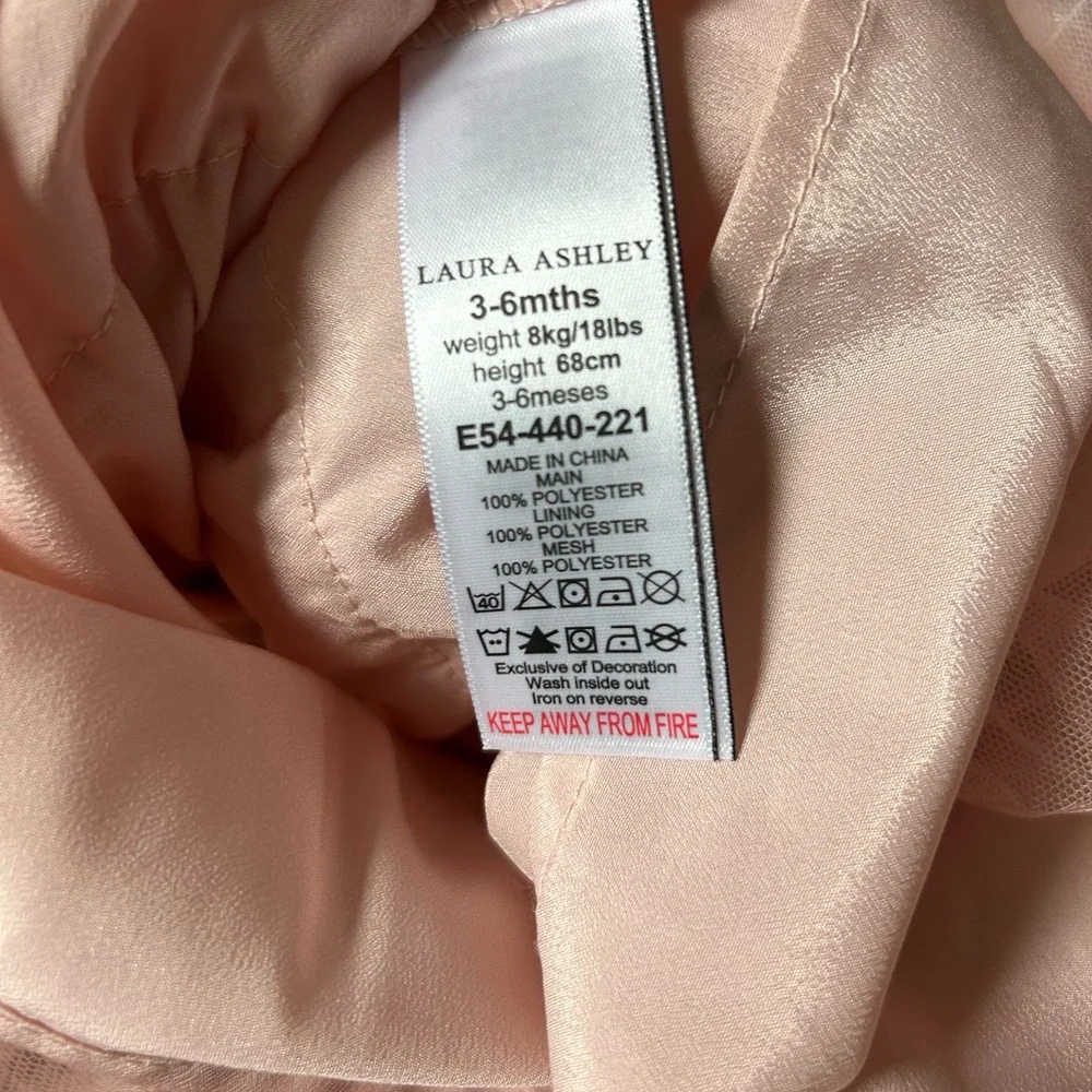 Janie and Jack Boucle Skirt 6-12 months Laura Ashley dress 3-6mo Bundle - Picture 13 of 14